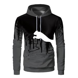 Heavy Weight 460 gsm Custom Men's Hoodies <b>Sweatshirts</b> 500 gsm Pullover Sportswear Hoodie - Product Image 2