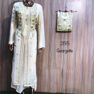 Designer moderne non cousu brodé à la main Premium Indian Fashion-Forward Salwar Kameez Beautiful Fit for Party Occasions - Product Image 1