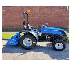 Tracteur miniature Solis robuste, professionnel, pour petites exploitations agricoles, avec chargeur frontal et plateau de tonte - Product Image 6