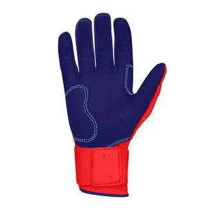 Gants de frappe de baseball professionnels de haute qualité en cuir avec sangle réglable, paume rembourrée antidérapante, logo personnalisé, pour jeunes et adultes - Product Image 3