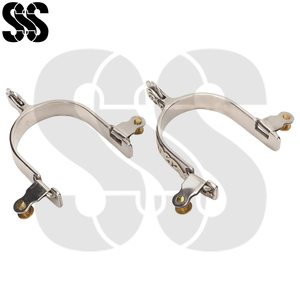 Espuelas de Caballo de Acero Inoxidable Resistentes a la Corrosión, Nuevas y Modernas, con Logotipo Personalizado, Colores Personalizados, Uso Duradero para Entrenamiento - Product Image 2