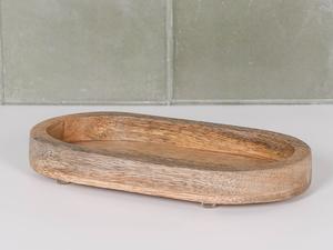 Porte-savon en bambou de style classique pour le comptoir de la salle de bain, porte-savon en bambou naturel avec finition artisanale traditionnelle, écologique - Product Image 4