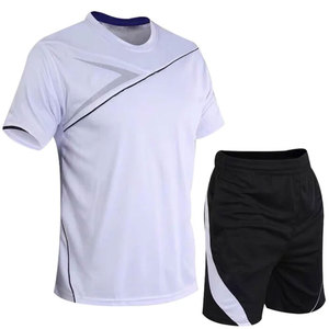 Bon marché Vêtements de sport personnalisés Uniforme de tennis unisexe de haute qualité Jupe de tennis courte et respirante Col ras du cou en spandex/polyester - Product Image 3