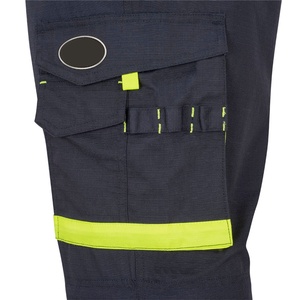 Bandes réfléchissantes sécurité travail extérieur Cargo pantalon haute visibilité Patchwork haute visibilité respirant et Durable multi-poches pantalon - Product Image 5