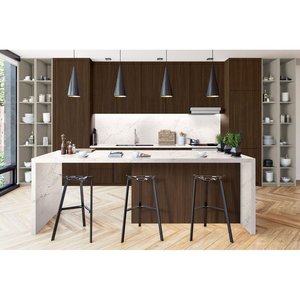 Baldosa de Mármol Natural Wilsonart Calacatta Olympos, Pulida, Diseño Contemporáneo para Uso en Interiores y Exteriores, Hoteles y Pisos - Product Image 2