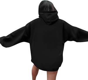 Sudaderas Casuales de Invierno para Hombre, 100% Algodón, Color Sólido, Corte Regular con Diseño de Bolsillo, Secado Rápido y Transpirable - Product Image 5