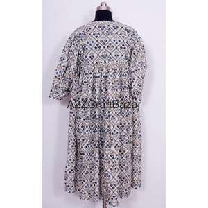 ชุดเดรสมิดิลำลองแบบเรียบง่ายทันสมัยหรูหราของผู้หญิงเสื้อผ้าฝ้ายแห้งลายดอกไม้น่ารักผ้าปะต่อซักได้ลายดอกไม้ฤดูร้อนเป็นทางการ - Product Image 6