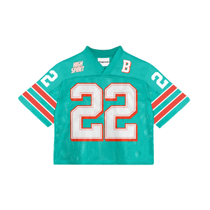 Uniformes de fútbol americano de Lacrosse profesional personalizados para hombres, camisetas de entrenamiento de malla transpirable, ropa deportiva verde - Product Image 3