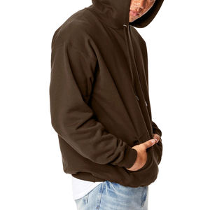 Sudadera con Capucha para Hombre de Alta Calidad, Última Moda, Diseño Sólido, Tinte Uniforme, Holgada, Transpirable, Buen Precio al por Mayor - Product Image 3