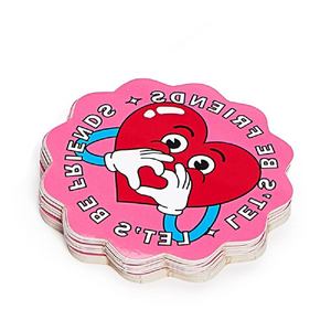 Pegatinas de Vinilo Personalizadas de Alta Calidad en Blanco y Negro con Diseño de Dibujos Animados |   100 piezas ecológicas, impermeables, extraíbles y anti-UV - Product Image 3