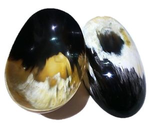 Cuenco de cuerno Natural personalizado al por mayor indio, la mejor tarifa para servir en Color de cuerno de vaca, mesa decorativa, vajilla de fiesta - Product Image 4