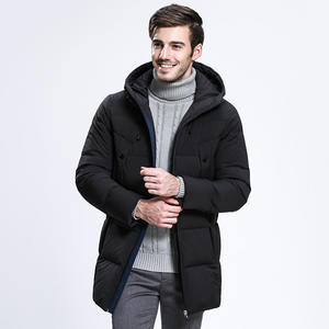 Veste d'hiver épaisse pour homme en toile de haute qualité avec logo personnalisé OEM, couleur et design personnalisés, coupe-vent et respirante - Product Image 4
