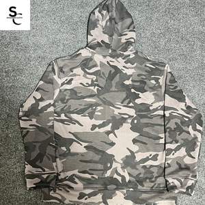 เสื้อฮู้ดลายพรางปรับแต่งได้เต็มที่ ผ้าเฟรนช์เทอร์รี่คุณภาพสูง มีจำหน่ายในราคาโรงงาน - Product Image 3