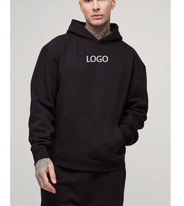 Nueva Sudadera con Capucha Explosiva de Invierno para Hombre, Servicio de Diseño de Ropa ODM OEM, Ajuste Holgado, Estilo Urbano, 100% Algodón, Sudadera Lisa para Entrenamiento - Product Image 4