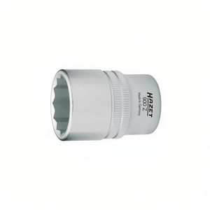 Hazet 1/2'' <b>12</b>-<b>Point</b> Square <b>Socket</b> with Traction Profile and Knurling - Product Image 2