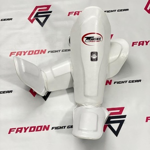 Protège-tibias de boxe bleus de haute qualité, sur mesure, pour l'entraînement de boxe, Muay Thai, Kickboxing, MMA, Gym, Fitness - Product Image 6