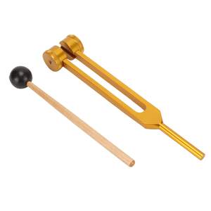 Nouvel ensemble de 4 diapasons osseux pour la guérison sonore + pochettes + maillet - Product Image 5