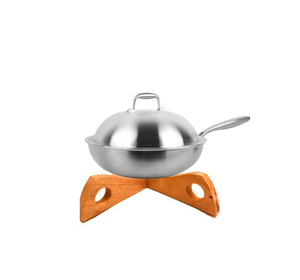 Dessous de plat en bois pour thé café Dessous de plat en bois naturel pour la décoration intérieure Forme carrée et bol de service utilisation de la table à manger - Product Image 6