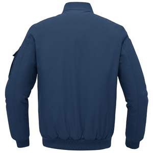 Poliéster vuelo bombardero chaquetas 2025 por encargo al por mayor béisbol Nylon Stand hombres OEM servicio estándar invierno sólido PK - Product Image 6