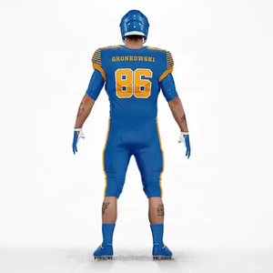 Cómodo uniforme de fútbol americano de alta calidad/uniforme de fútbol americano de sublimación personalizado - Product Image 2