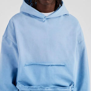 Boxy Oversized Vintage Tracksuit 100% Cotton Fleece Custom Design <b>Drop</b> Shoulder Full Length Unisex <b>Acid</b> Washed Winter Breathable - Product Image 4