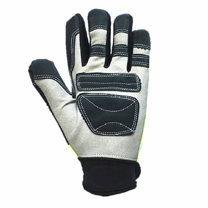 Nouvelle arrivée pas cher prix Gants de mécanicien en cuir de qualité supérieure anti-chaleur anti-chimique anti-coupure tendance Gants de mécanicien - Product Image 3