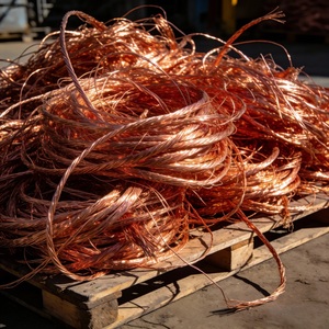 Chatarra de Alambre de Cobre Puro, Brillante, Limpio, Cables de Cobre Desnudos de Grado Industrial para Reciclaje a Granel - Product Image 4