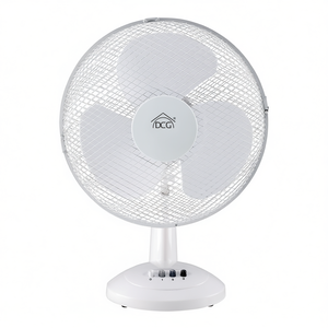 Ventilador de Mesa Inclinable de 3 Aspas VE9040 de 40W y 40cm, Color Blanco - Product Image 2