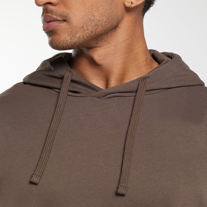 Top Produit Tendance Plaine Blanc Hommes Sweat À Capuche Surdimensionné Léger Et Confortable À Porter Hommes Pull À Capuche - Product Image 5