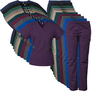 Profesional de alta calidad Scrubs mujeres clínica Hospital enfermera uniformes médicos enfermería uniformes conjuntos - Product Image 1