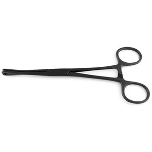 Pinza de Pennington con revestimiento de titanio negro de MEDIHEAL SURGICAL CORPORATION, con ranura (extremo cerrado), 16 cm, alta calidad - Product Image 5