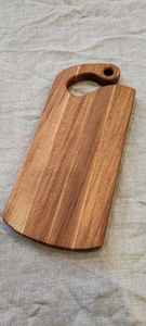 Planche à découper en bois de teck de qualité supérieure faite à la main indienne meilleur artisanat de cuisine naturel pour couper le fromage et servir les légumes - Product Image 3