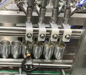 खनिज पानी कप भरने और सीलिंग मशीन शहद भरने मशीन स्वचालित पेय