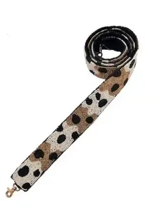 Cintre pour sac à bandoulière perlé personnalisé fait à la main le jour du match avec large sangle de remplacement sangles de sac à main personnalisées - Product Image 4