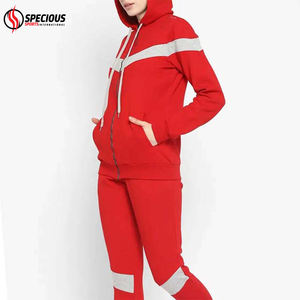 Nouveauté, best-seller d'usine, survêtement décontracté à capuche pour femmes, pantalon de jogging, coupe régulière, couleur contrastée, nouveau design, adulte - Product Image 2