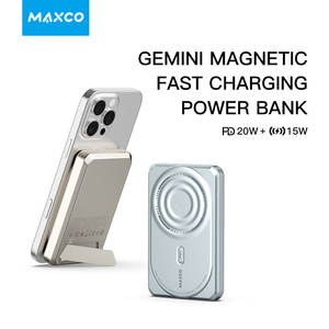 Maxco ที่ชาร์จไร้สายระบบแม่เหล็ก PD 20W 10000mAh สำหรับ <span class=keywords><strong>iPhone</strong></span> 12 13/13 <span class=keywords><strong>Pro</strong></span> <span class=keywords><strong>14</strong></span>/<span class=keywords><strong>14</strong></span> <span class=keywords><strong>Pro</strong></span> 15/15 <span class=keywords><strong>Pro</strong></span> 16/16 <span class=keywords><strong>PRO</strong></span> <span class=keywords><strong>MAX</strong></span> - Product Image 2