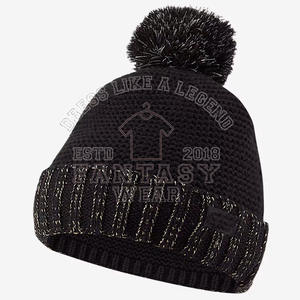 FANTASY WEAR 2026 Gorro de Punto Premium y al por Mayor con Bordado, Gorro de Punto Informal a la Moda con Diseño y Logotipo Personalizados - Product Image 1