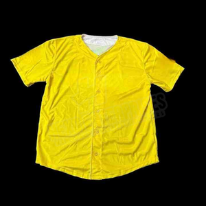 2024 último estilo personalizado media manga béisbol/Softball camisetas ropa deportiva transpirable con impresión por sublimación precios al por mayor - Product Image 1