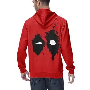 Sweat-shirts pour hommes de haute qualité, imprimés à l'écran, légers, en polaire respirante, séchage rapide, personnalisables, service OEM - Product Image 3