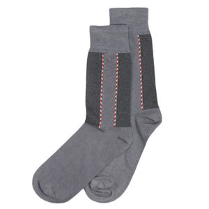 Chaussettes d'extérieur décontractées en coton et polyester de haute qualité pour hommes, imprimé personnalisé, design noir, top ventes, logo personnalisé tendance hiver - Product Image 4
