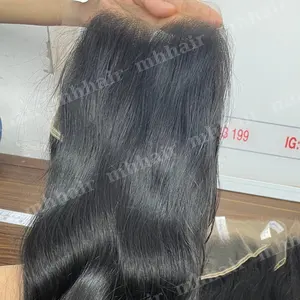 MH TRUST natürliches menschliches Haar frontaler Verschluss Haar rohes vietnamesisches Haar heiß begehrte Produkte 2024