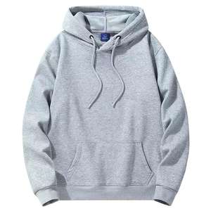 Haute Qualité Unisexe Logo Personnalisé Plus La Taille Hommes Hoodies 420 GSM Coton Épais Blanc Uni Lourd Surdimensionné Hoodies - Product Image 6