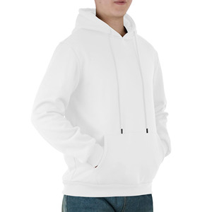 Sweats à capuche personnalisés à imprimé bouffant pour hommes fabriqués à partir de tissu de haute qualité avec option de personnalisation Sweats à capuche pour hommes à épaules tombantes - Product Image 3