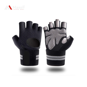 Guantes dorados de culturismo personalizados unisex para gimnasio, nuevos guantes de entrenamiento para levantamiento de pesas hechos de neopreno y silicona para deportes - Product Image 3