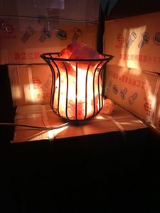 Lampe de Sel de l'Himalaya Naturelle Raffinée, Veilleuse LED, Lampe de Table Effet Lave pour Chambre à Coucher, Chevet, Lumière Chaude, Décoration de Noël, Sac - Product Image 2