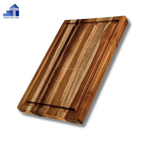 Planches à découper en bois de teck fabriquées au Vietnam Conception de grain d'extrémité de qualité supérieure pour l'approvisionnement en gros - Product Image 3