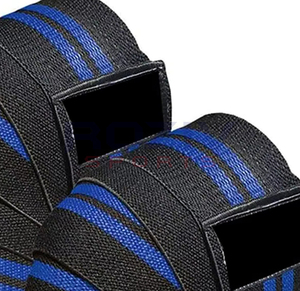 Bandages de genou en coton réglables pour le soutien des articulations, respirants, légers, épais, sangles de soutien pour la musculation et la musculation - Product Image 6