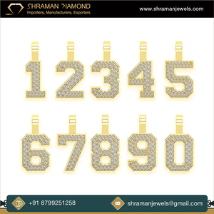 จากห้องทดลองทองคำแท้10K ประดับเพชรที่ปลูกเองเป็นจำนวนวันที่นำโชคที่ระลึกสร้อยคอแบบมินิมอลของขวัญสำหรับเขา - Product Image 4