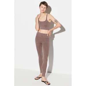 Soutien-gorge de sport à fines bretelles - Café - Product Image 2