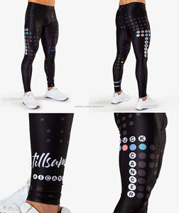 Survêtement de Compression 2 pièces pour homme, ensemble de vêtements de gymnastique Active d'entraînement, de Fitness à manches longues, de marque privée - Product Image 6